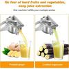 Heavy Duty Manual Metal Fruit Squeezer With Fine Filter, Versatile Juicing Tool For Lemon Orange Apple Watermelon Household Kitchen Use