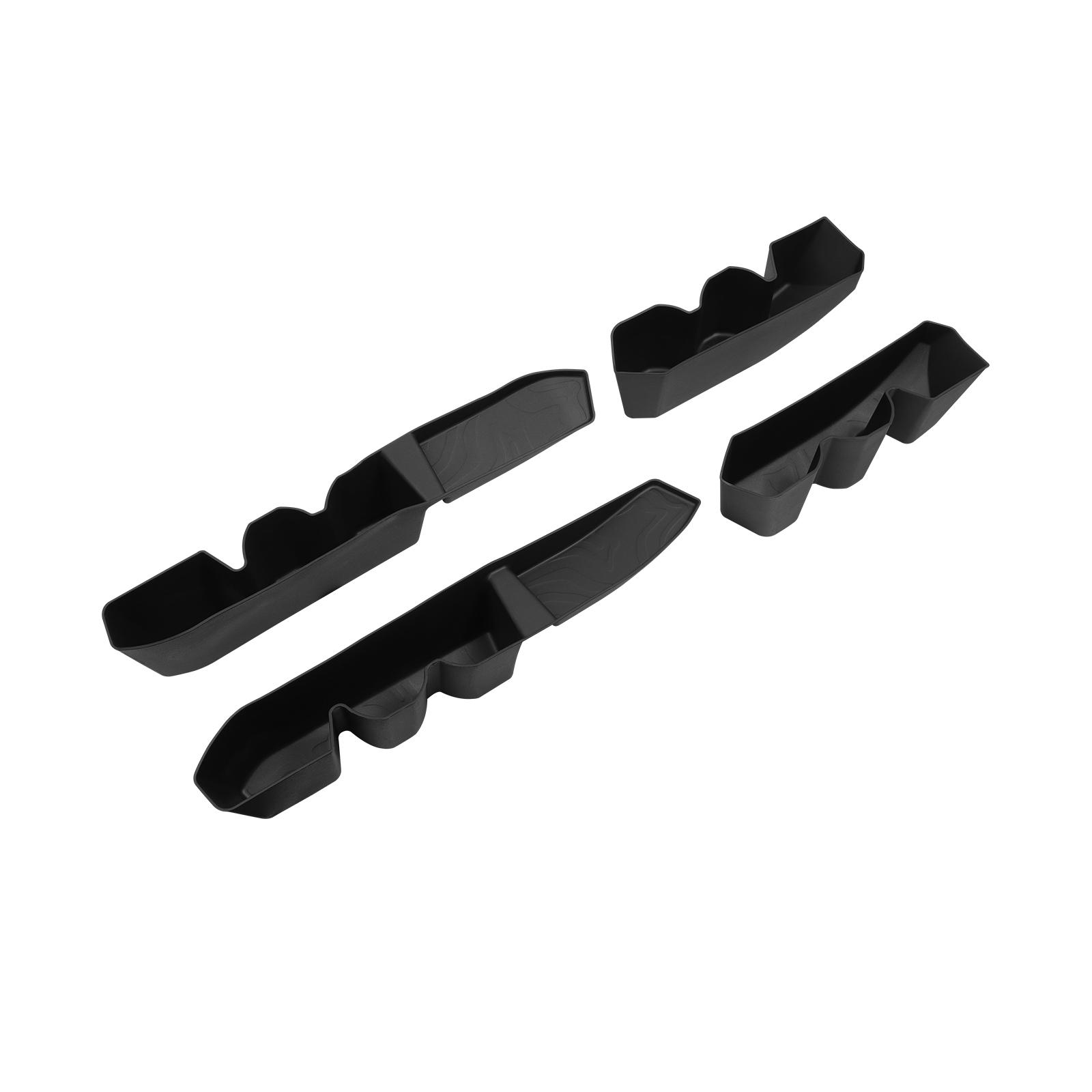 

for Toyota Tacoma 2025-2026 Door Handle Storage Box Front Rear Door Holder Tray Organizer Tidying TPE Accessories 4PCS