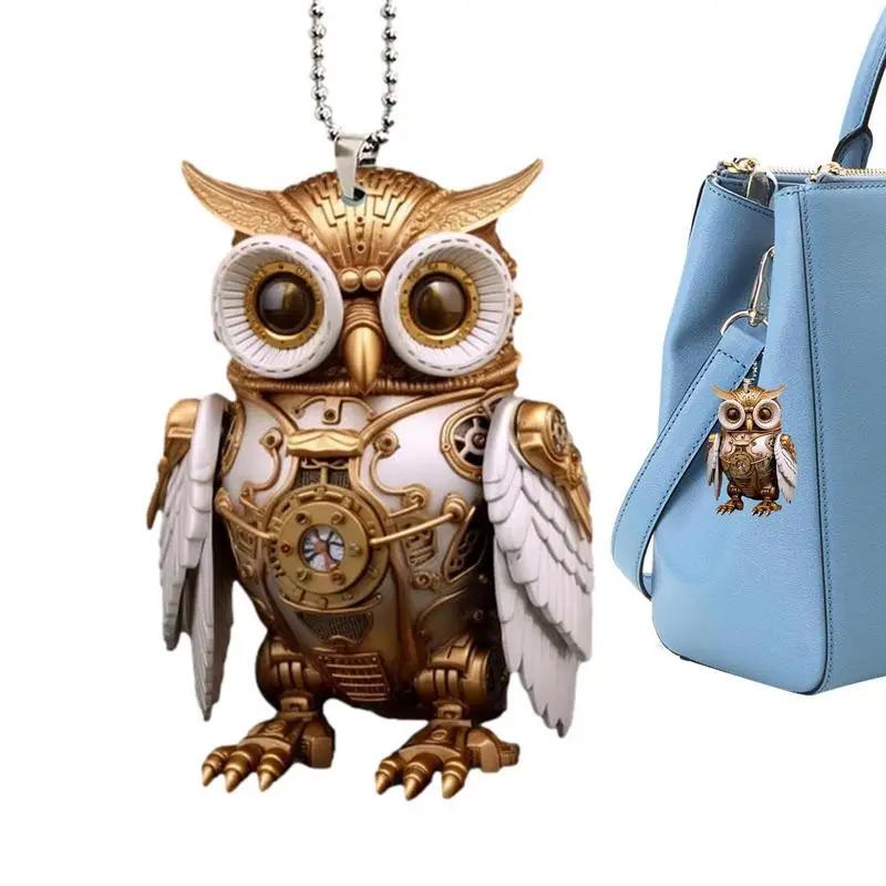 New Steampunk Owl Resin Crafts Set Kitties To Decorate Home Halloween Decorations