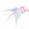 1PC/2PCS Feather Pet Bow Tie Toys Cat Teaser Replacement Head Wand Accessories