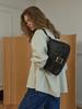 Noische Clasp Bag _ Dark Brown