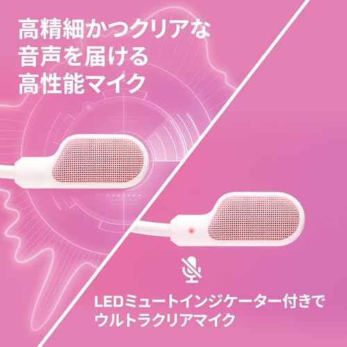 HyperX Cloud III Gaming Headset with DTS Headphone:X Spatial Audio, 53mm Drivers, Cloud II Comfort, White and Pink, Compatible with PC, PS5, PS4, Xbox
