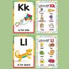 26 Letters Children's Flashcards 156 Words Montessori Learning Cards  Home Learning