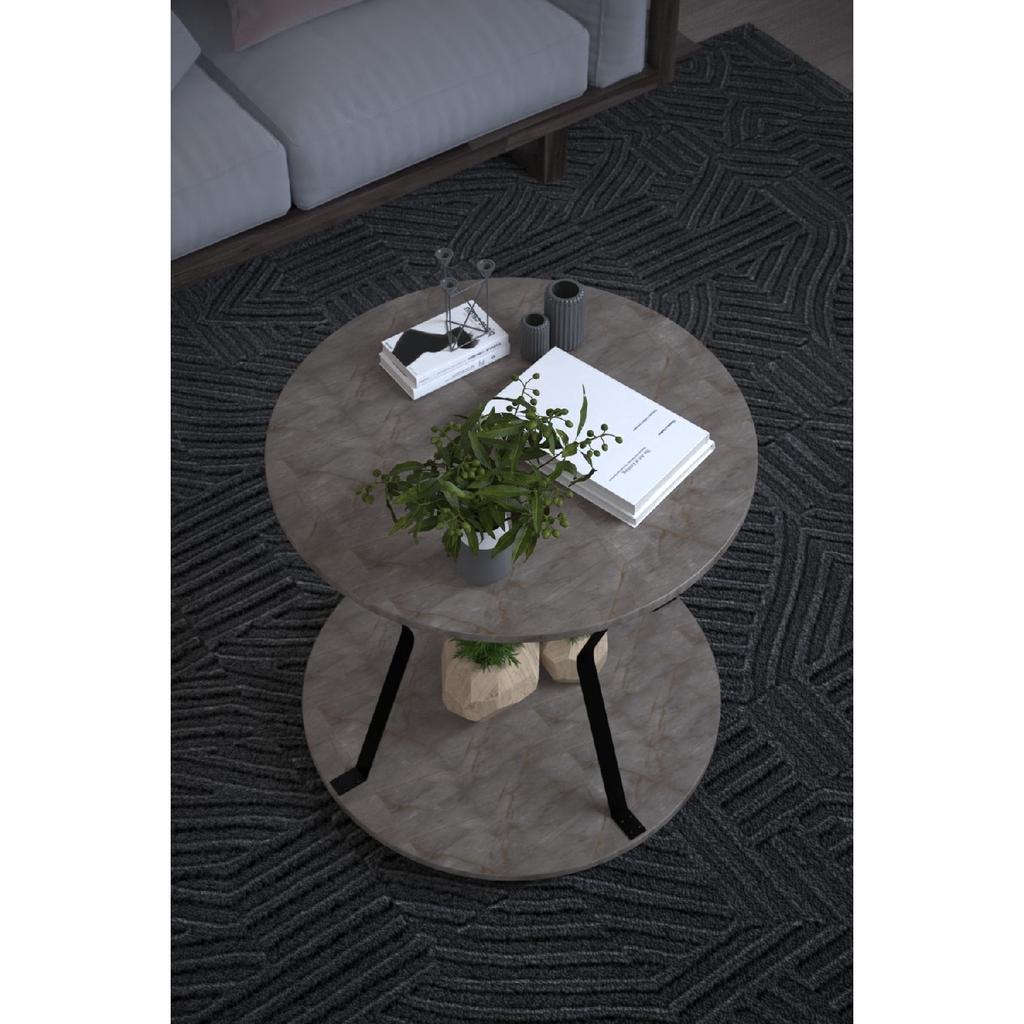 Decorative Stylish Design Coffee Table Gray