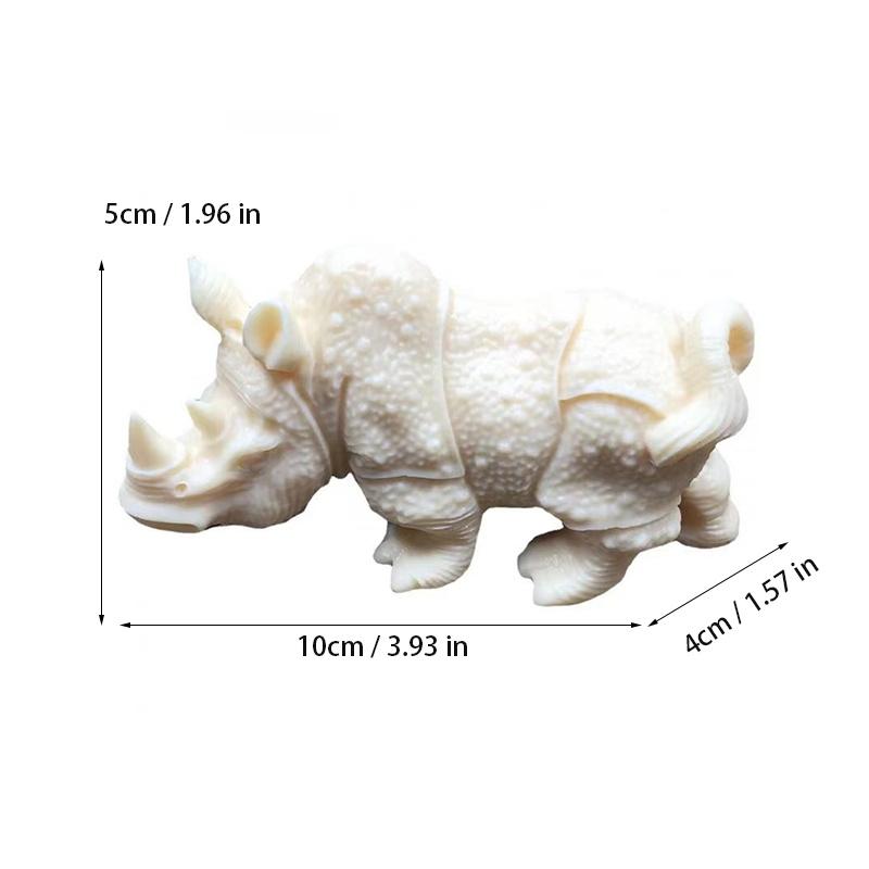 

Милая декоративная статуэтка носорога ручной работы, художественная скульптура, украшение для дома, комнаты, офиса, автомобиля, поделки. Лучший подарок
