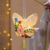 Handmade Butterfly Lantern Luminous Twisted Stick Rabbit Lantern Organza Sheer Easy-to-Make Chenille Stems Craft Holiday Party