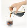 iwaki Heat-Resistant Glass Water Drip Coffee Server, 440ml, K8644-CL