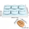 Nut-Shaped Silicone Mold Almond/Pistachio/Pecan/Coffee Bean Mousse Mold DIY Candles Chocolate Ice Mould Kitchen Cake Decor Tool