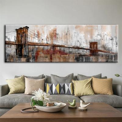 Εκλεκτής ποιότητας καμβάς Golden Gate Bridge Ζωγραφική τοπίων Αφίσες και εκτυπώσεις Εικόνες τοίχου τέχνης Διακόσμηση σπιτιού σαλονιού Χωρίς πλαίσιο