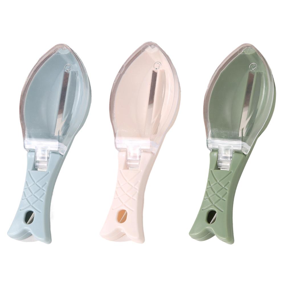 Fish Scales Graters Scraper Fish Cleaning Tool Scraping Cover Kitchen Device Home Fishing Scale W8I2