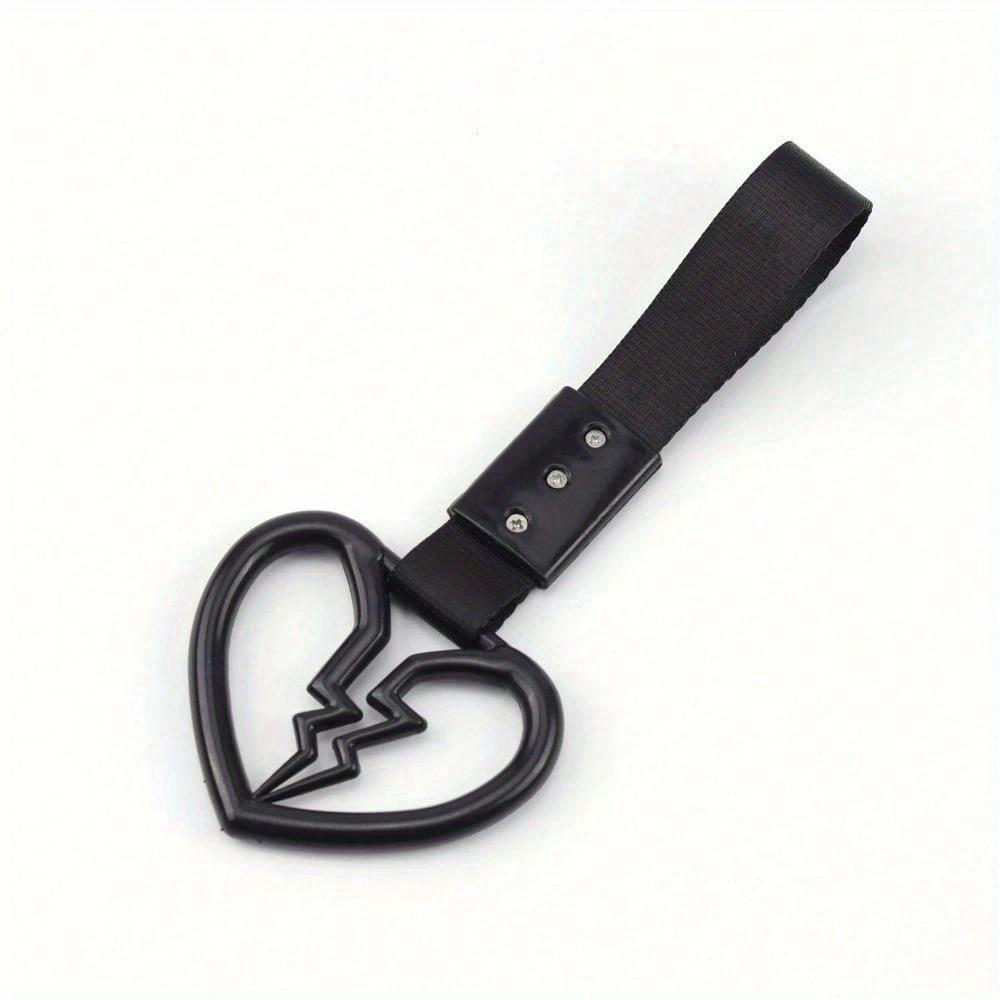 

Новая петля для подвешивания в машину «Разбитое сердце», декор переднего бампера, предупредительная петля для заднего бампера велосипеда, декоративное буксировочное кольцо Black Belt