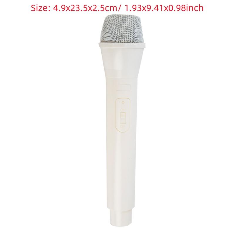 1Pc Dummy Microphone Educational Toys Simulation Mic Model Shell Performance Props Children Toys Microphone Model