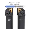 CNC External Cylindrical Tool Holder, Pressure Plate Type, 91° Deflection Angle, MTGNR2020K16 MTGNL2525M16
