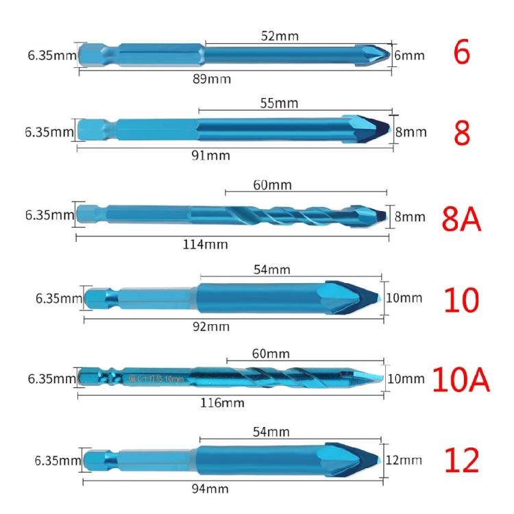 Fast Cutting Drill Bits Quick & Efficient Hole Drilling for Tile Glass Drilling