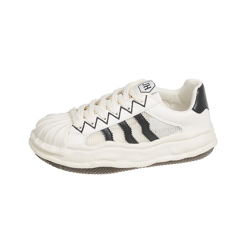 Растворяющиеся туфли-ракушки Летняя обувь Женская платформа Сетка Спортивные Маленькие — фото 6