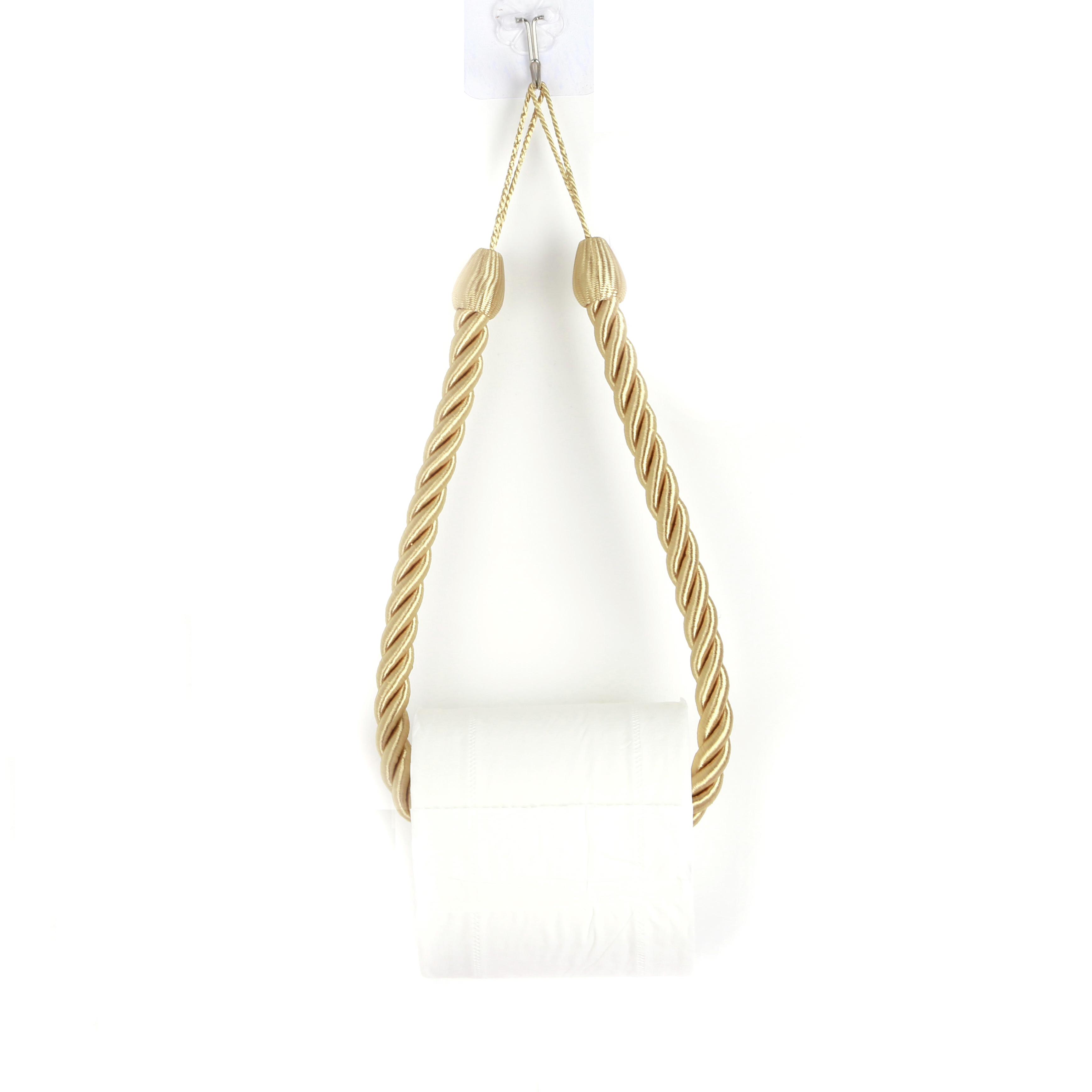 

1 шт., держатели для бумажных полотенец, вешалка для полотенец, крючок для полотенец для ванной комнаты, держатель для туалетной бумаги, вешалка для полотенец, туалетная веревка, отдайте, крючок без гвоздей золотой