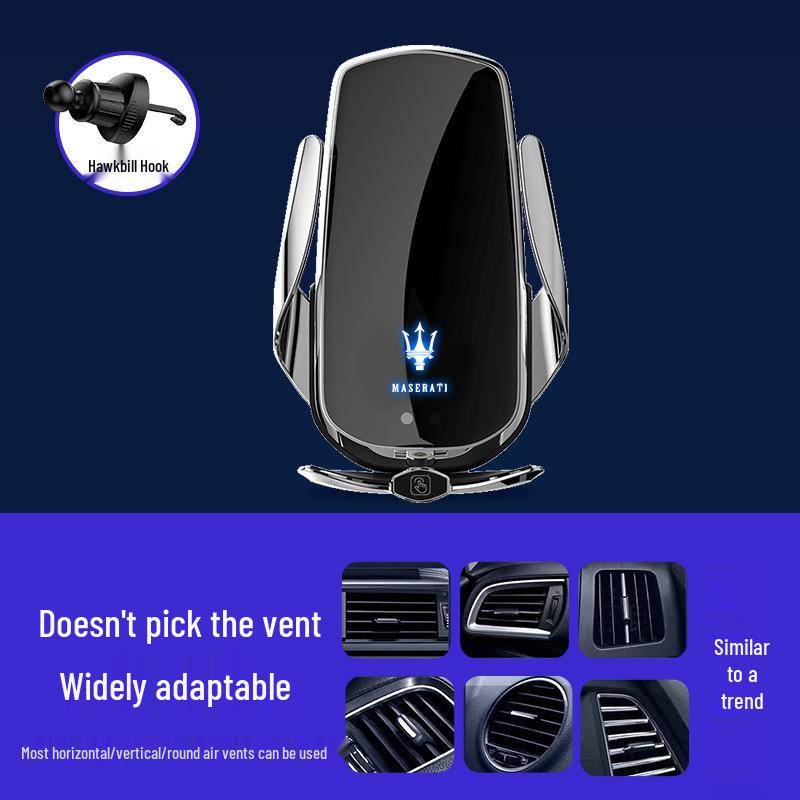 Ghibli Magnetic Wireless Fast Charging Car Phone Holder with Smart Air Vent Induction.
