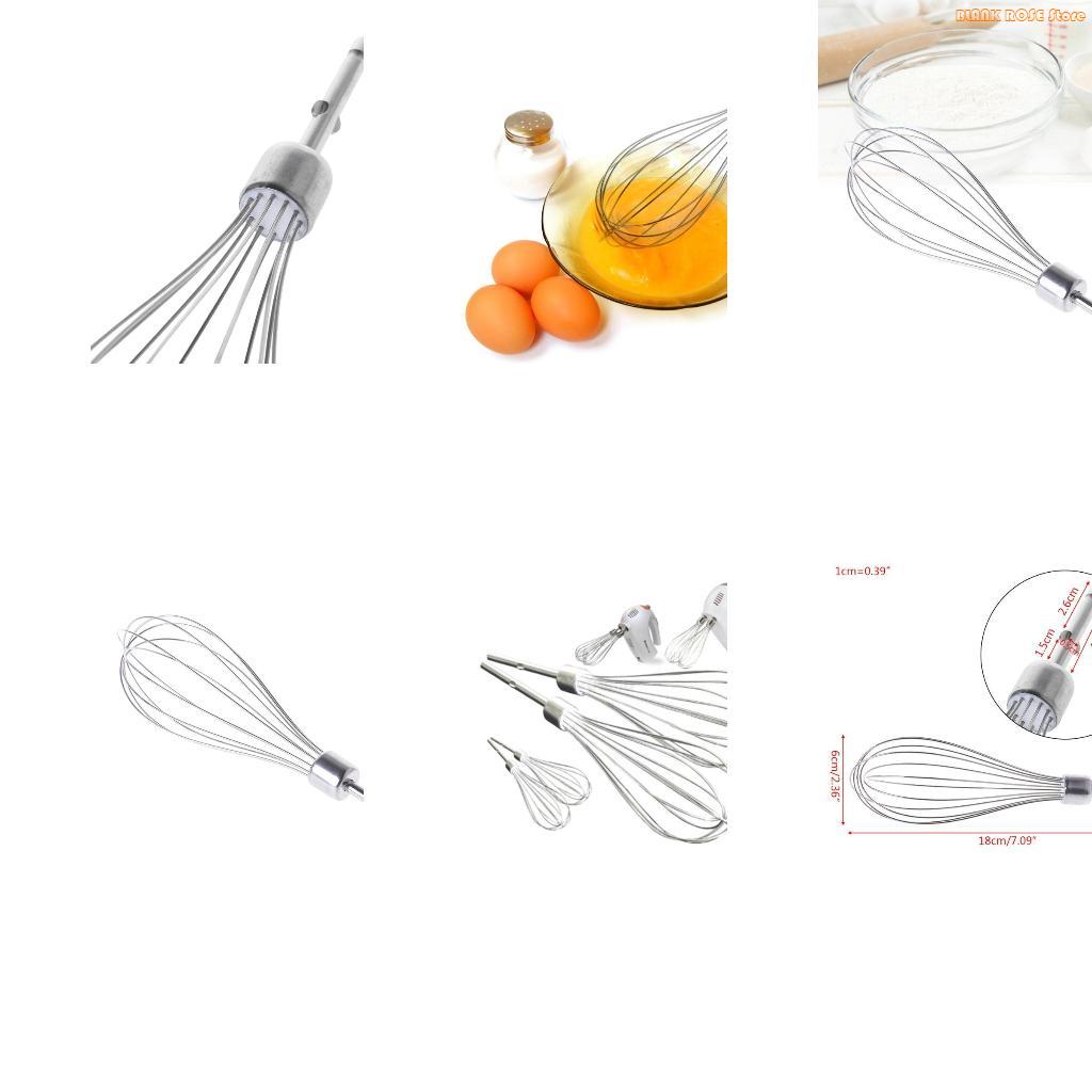 K1AE Stainless Steel Whisk Attachments for Food Processors Mixing Tool Suitable for Multiple Models Easy Cleaning Design