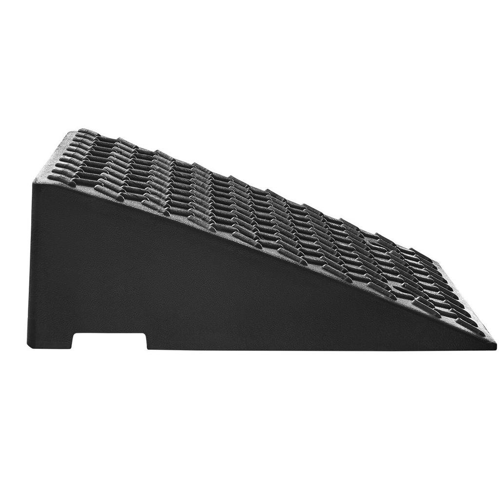 Driveway Curb Ramp, 3.175 Tons Load Capacity, 17.8 cm Rise Height Heavy Duty Curbside Bridge Ramp with Drainage Tank for Wheelchairs, Strollers,