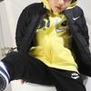 Nike Bavlněná bunda Ležérní Kulatý výstřih Dlouhý rukáv Dětské bundy Černá NY2142010GS-002