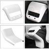 FASTCHE Fit for 2017-2023 Tesla Model 3 / Model Y Rear Air Condition Vent Cover Trim Anti Kick Cover Protectorr for Tesla Model 3 / Y Accessories