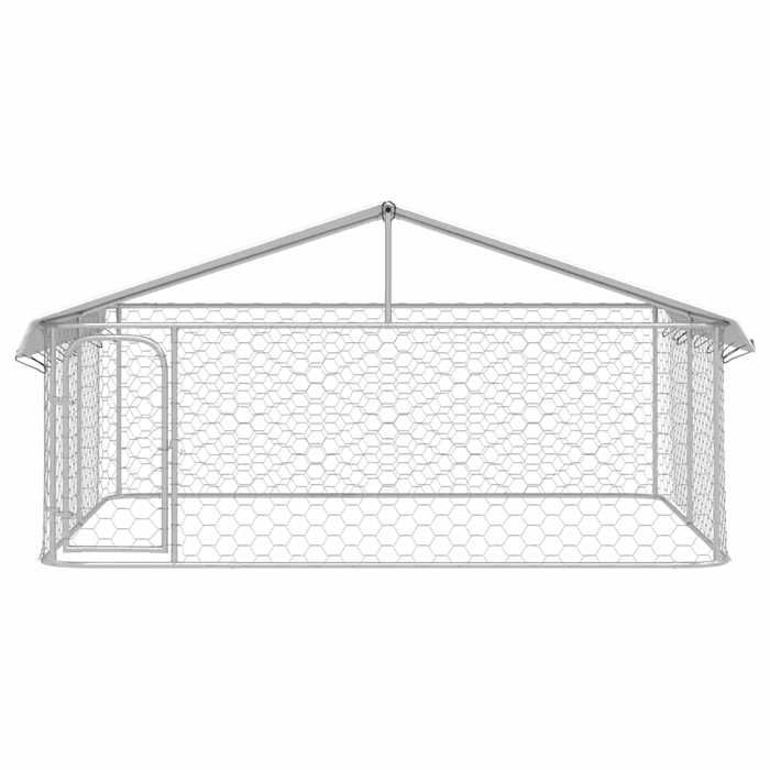 VidaXL Chenil d'Extérieur avec Toit pour Chiens 300x300x150 cm Cage Enclos 171501