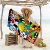 Looney Tunes Christmas soft beach towel Foldable summer vacation towel Bath Accessory Spiritual Gift