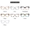 Fashion PC Anti-UV Blue Rays Glasses Ultra-light Solid Color Computer Goggles Square Flat Mirror Eyewear Women