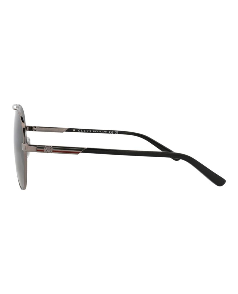 Sunglasses Asian Fit GG1288SA 001 Size 61 Interlocking G Teardrop Shape Unisex Interlocking GG [Gucci] Men's Women's