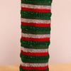 4Pcs Velvet Chair Leg Floor Protector Stripe Stool Leg Protectors Cap  Office