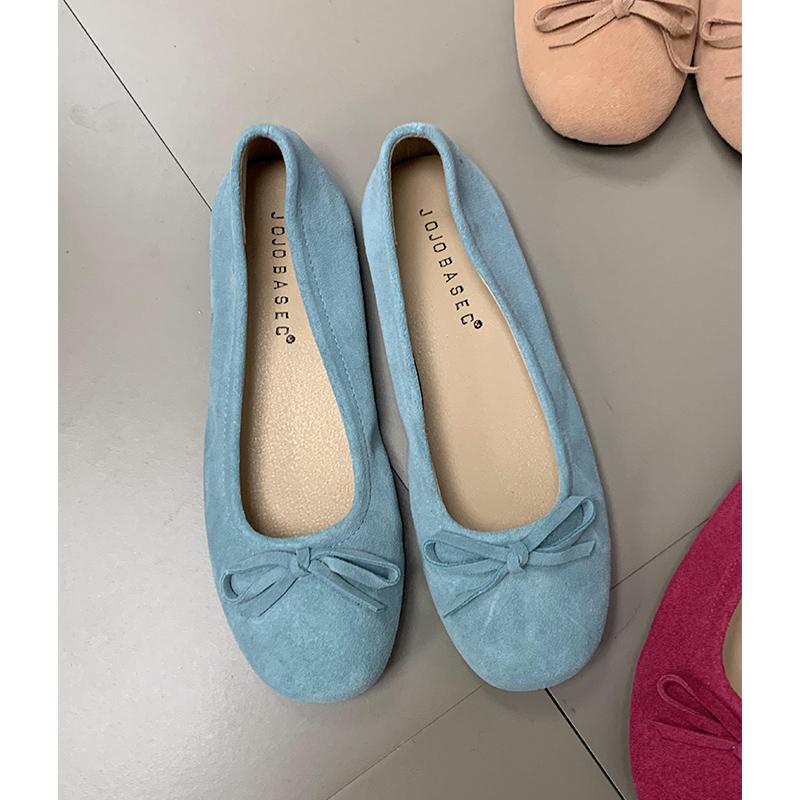 Fashion Flat Shoes for Women 2025 Spring and Autumn Silver Mary Jane Retro French Square Toe Solid Color Plus Size Women's Shoes