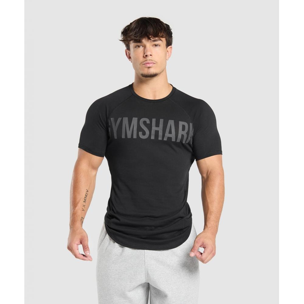 

Gymshark ImpacT T shirT Black Onyx Grey A6a6y Bb24 XS