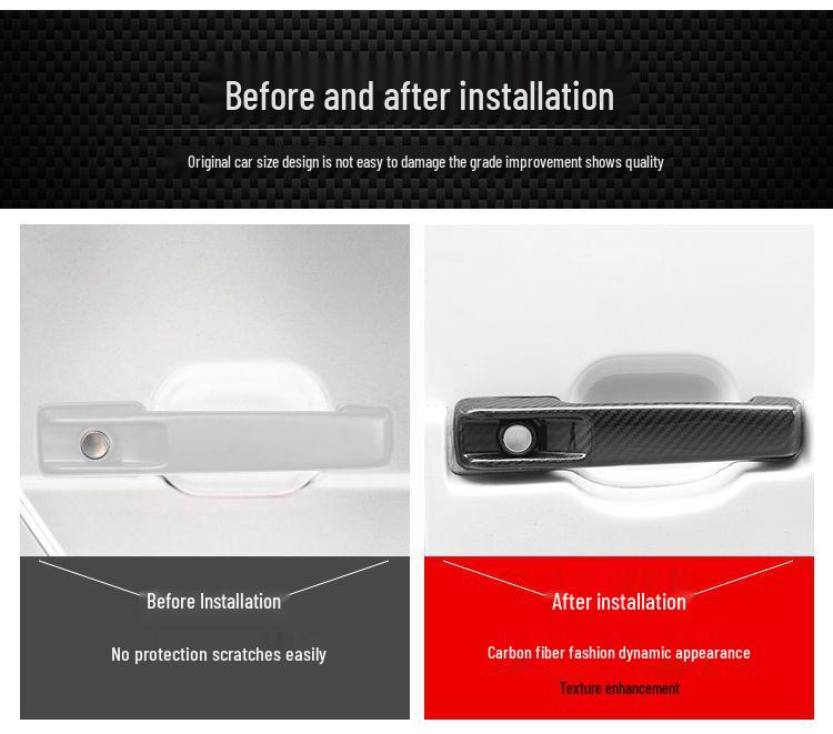 Mercedes-Benz G-Class G500/G63 W463/W464 Carbon Fiber Door Handle