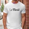 Team Groom Tshirts Future Groom  Best Man Styles Tops Ideal for French Men EVG Single Farewell Bachelor Party Tees
