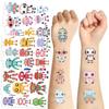 Cartoon Color Robot Series Tattoo Stickers Waterproof Party Gift Funny Face Stickers