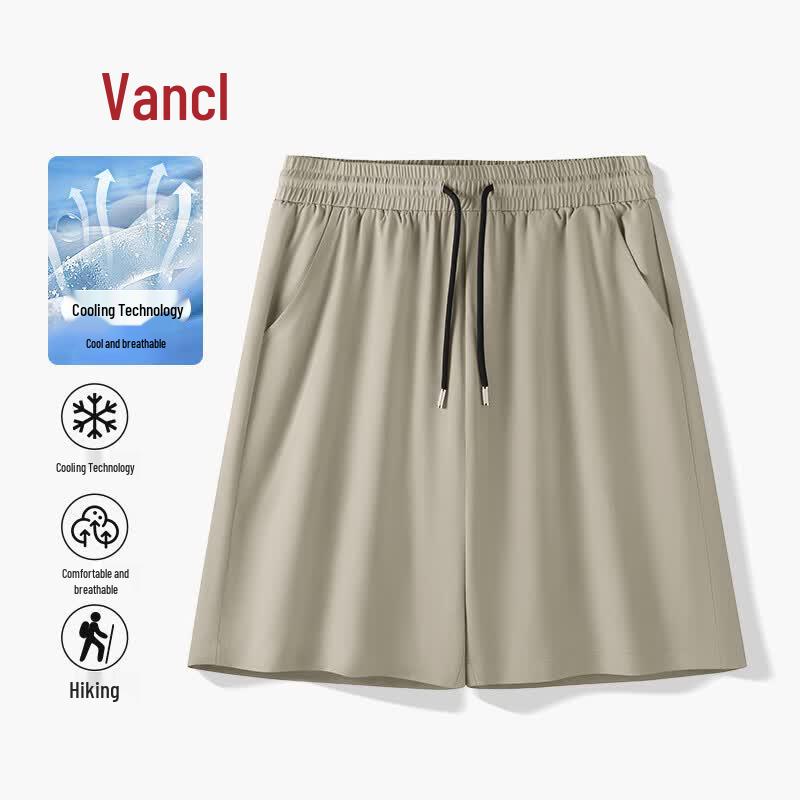 VANCL Men's Cooling Ice Silk Casual Shorts