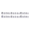 30 Pcs 3D Butterfly Stick On Nail Glossy Full Cover False Nail Reusable Press On Nail Cats Eye Artificial Nail