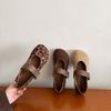 French Soft-soled Single Shoes Are Comfortable with Skirts, Shallow Mouth One-word Buckle Straps, Women's Mary Jane Shoes, New In Spring and Summer