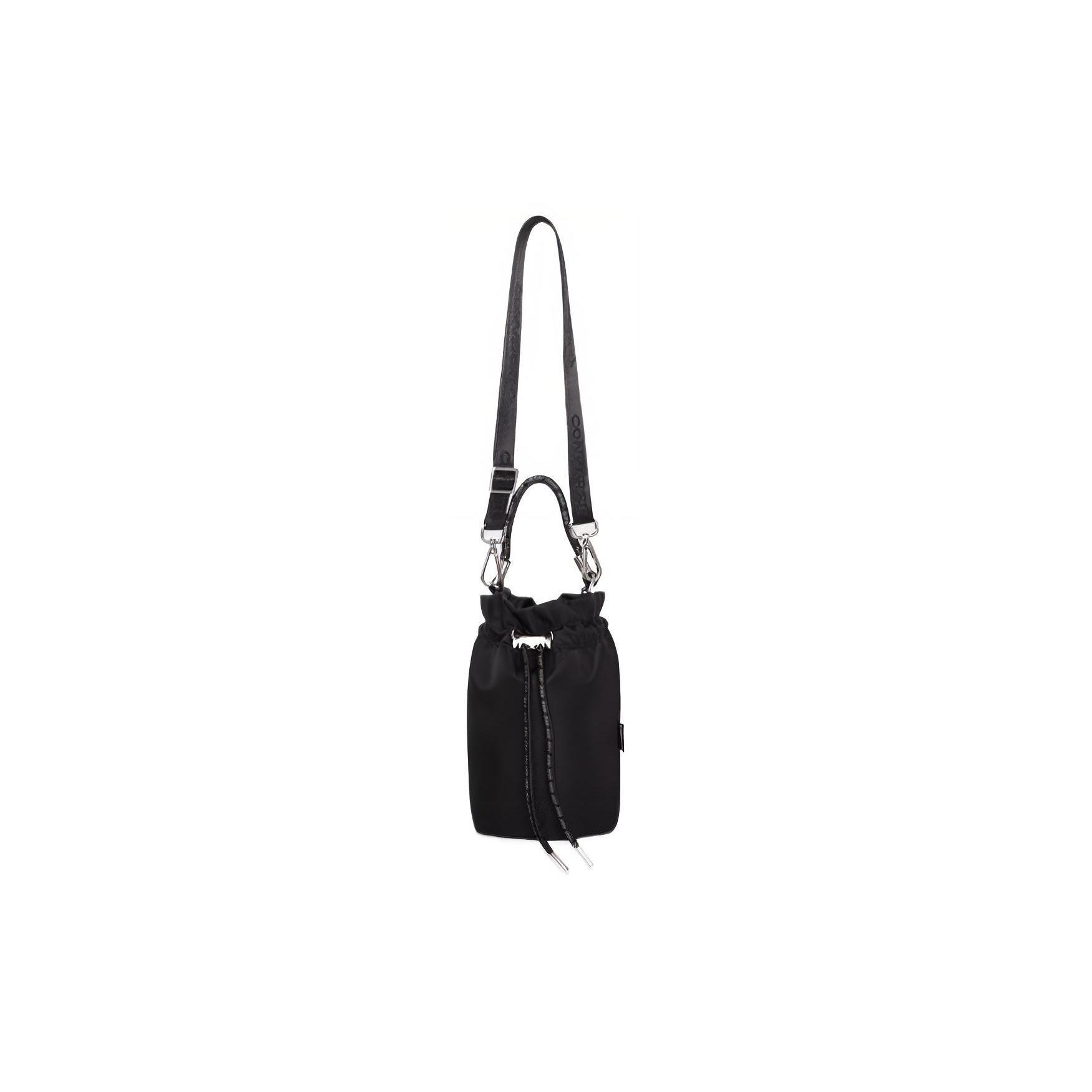 

New Converse Polyamide Bucket Bag Portable Crossbody Bag Shoulder Bag Unisex Black 10022091-A01 15.5*11.4*24.9CM