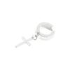Gift Women Stainless Steel Non-Piercing Earring Fashion Jewelry Men Ear Cuff Cross Clip Earring