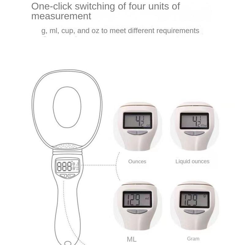 Cat Food Dog Food Weighing Spoon Pet Food Electronic Weighing Measuring Spoon Cat Dog Pet Supplies