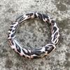 Vintage Dark Series Fun Leopard Series Print Acrylic Stackable Bracelets Women Resin Stretchy Bracelet 2025 Trend Jewelry