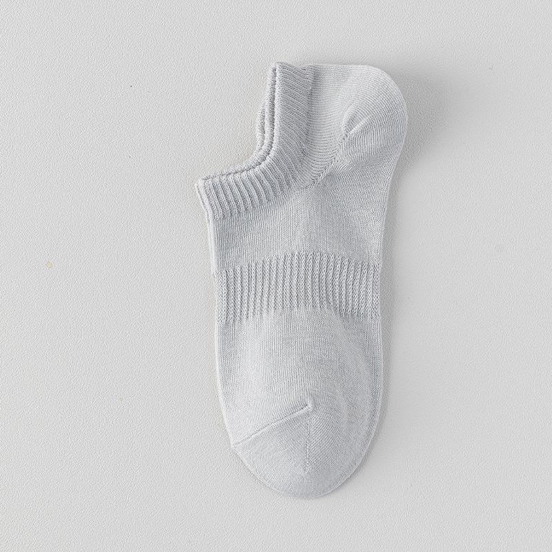 Women's Non-Slip Cotton Low-Cut Invisible Socks - Spring/Summer Thin, Anti-Pilling Short Socks