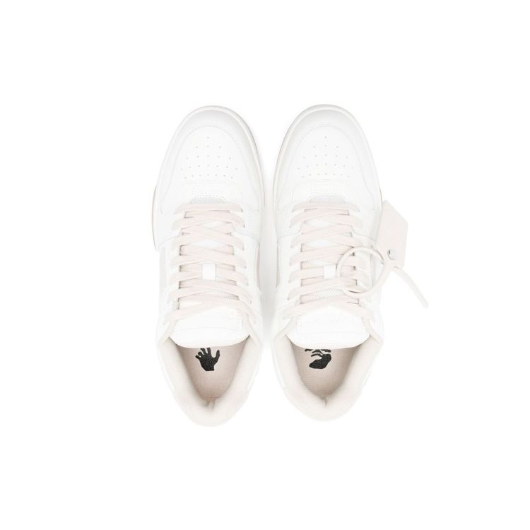Off-White Кроссовки мужские Out of Office White Beige OMIA189C99LEA0040161