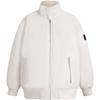 Calvin Klein Casual Commuter Reversible Large Pocket Faux Shearling Coat Men Coats Off-White J324123YBI