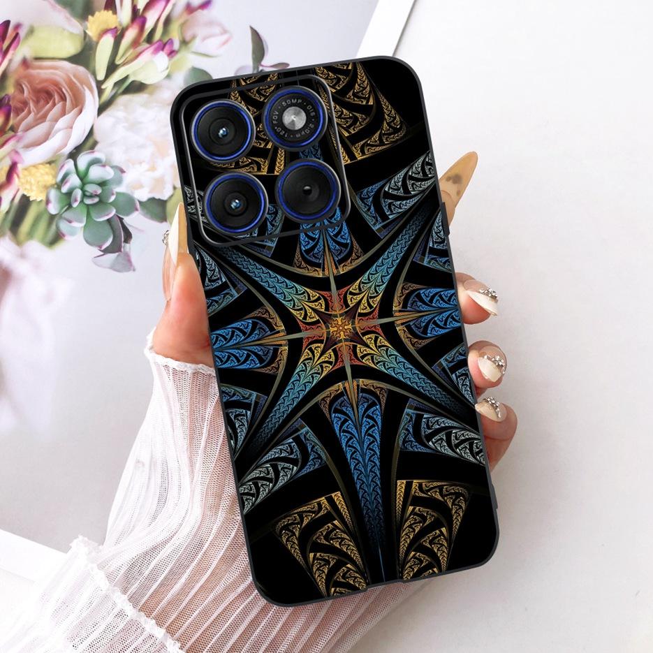 For Motorola Edge 70 Case XT2601-2 Luxury Butterfly Painted Cover Soft Silicone Case For Motorola Edge 70 Fusion Edge70 5G Shell
