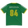 84 Soccer Jersey Sepultura Death Metal Band T Shirts Men's Women Top Tee Streetwear Casual Tee Summer Fashion Breathable Clothes