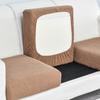 Jacquard Sofa Soft Cushion Cover For Living Room Pet Owners Kids Furniture Protective Cover Polar Fleece Stretch Washable Removable Couch Covers
