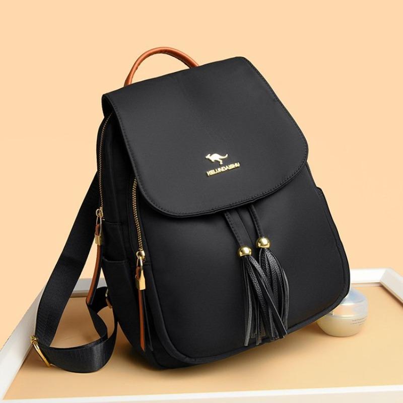 Fashion Bagpack Women High Quality Nylon Backpacks Female Big Travel Back Pack Large School Bags for Teenage Girls Shoulder Bag