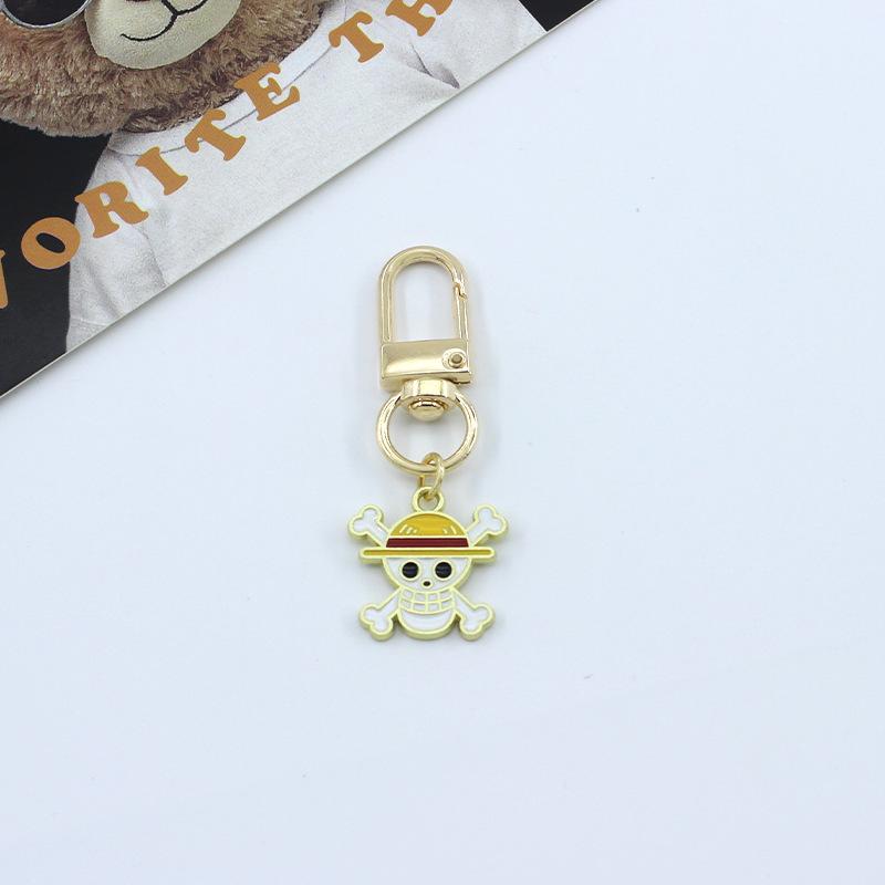 ONE PIECE Schlüsselanhänger Monkey D. Luffy Nami Anime Zubehör Bluetooth Headset Anhänger Zierlich Mode Spielzeug Schmuck Geschenk für Freunde